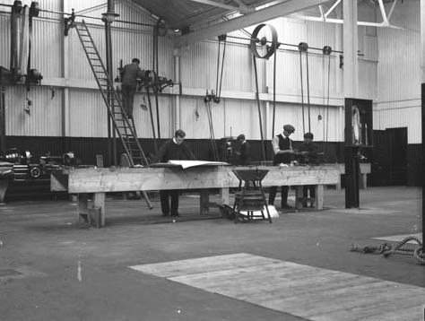 Machine Shop, 1910 (credit: BAE Systems)